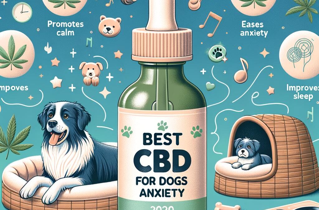 Discover the best CBD for dogs with anxiety to calm your furry friend