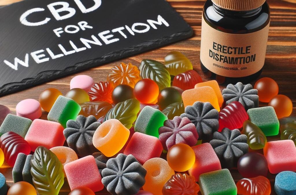 Best CBD gummies for erectile dysfunction offering natural support and enhancement