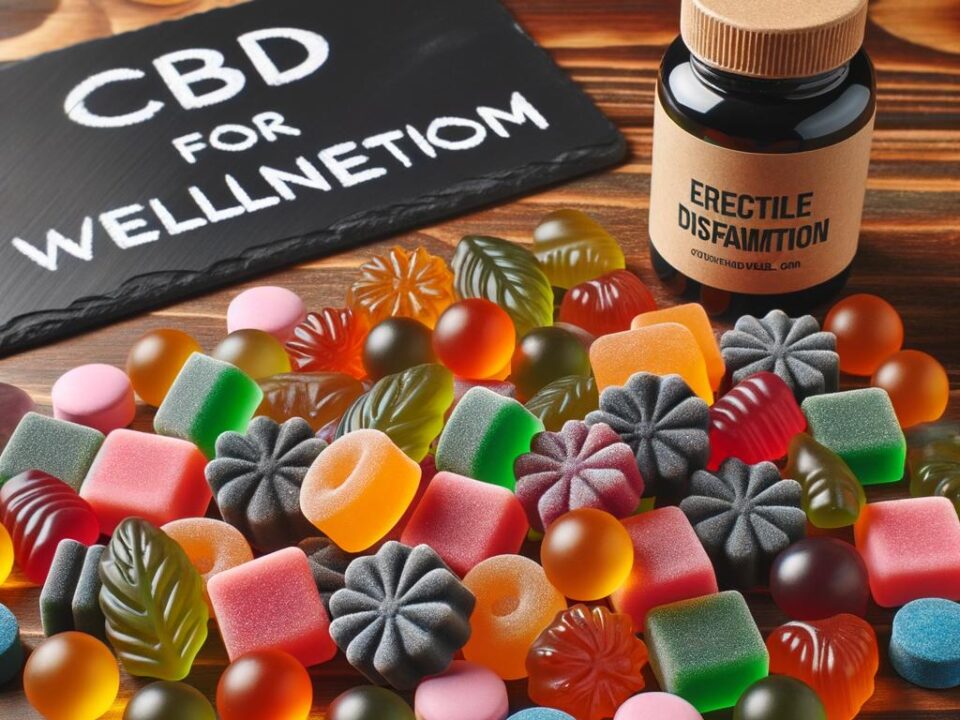 Best CBD gummies for erectile dysfunction offering natural support and enhancement