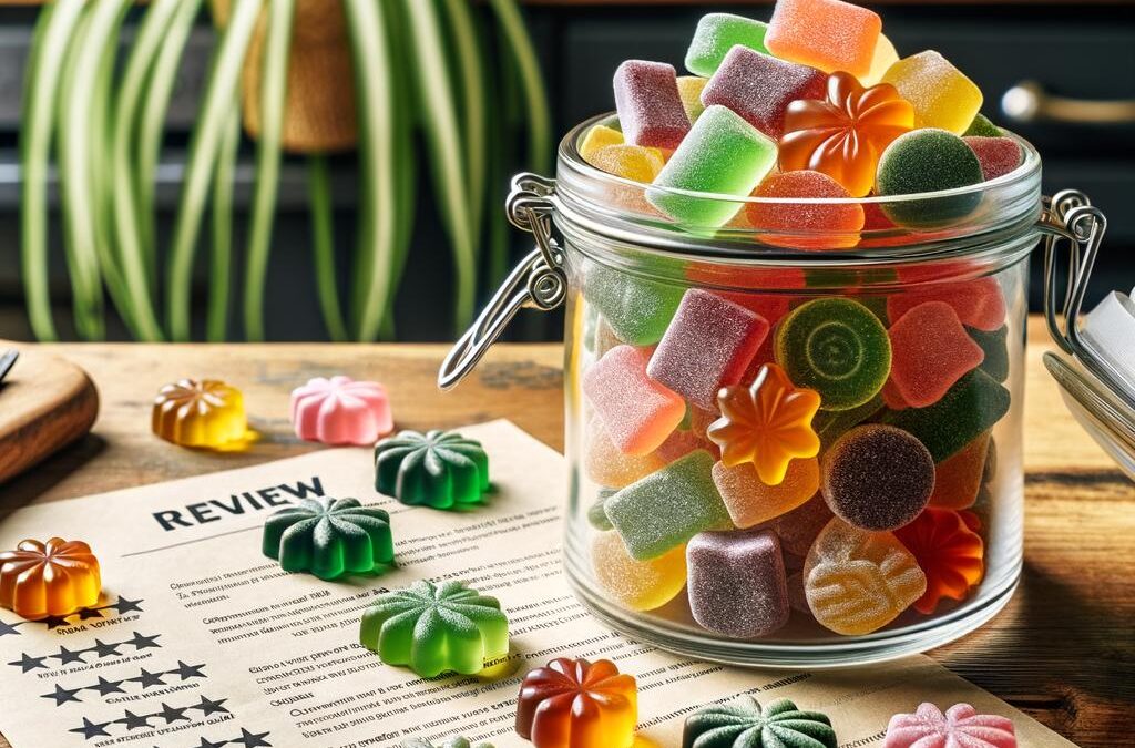 Snapshot of top-rated Best Choice CBD Gummies based on customer reviews