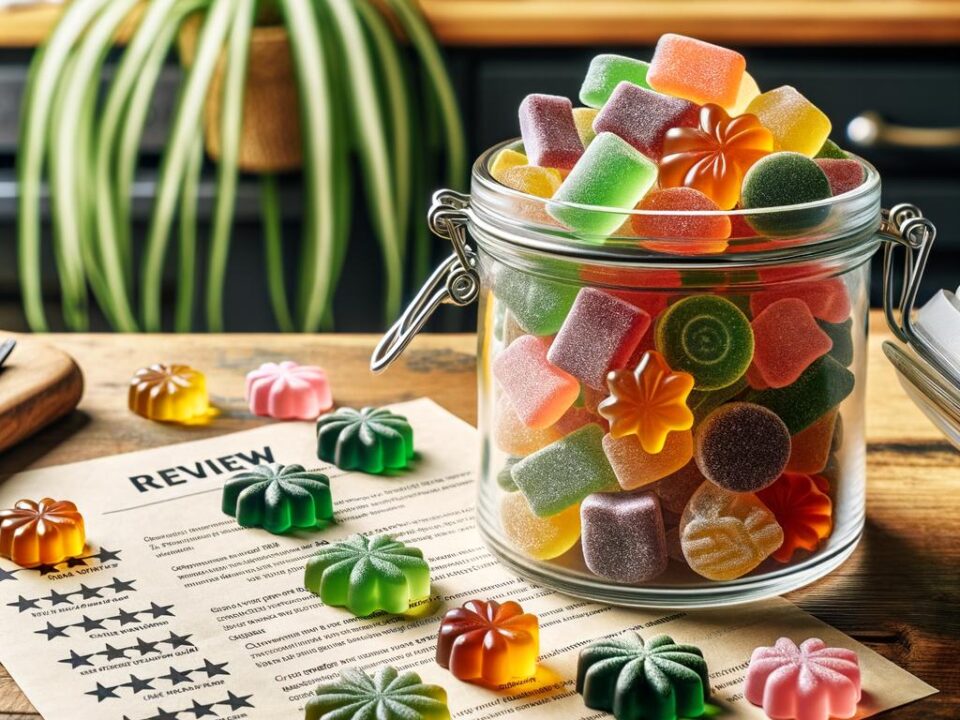 Snapshot of top-rated Best Choice CBD Gummies based on customer reviews